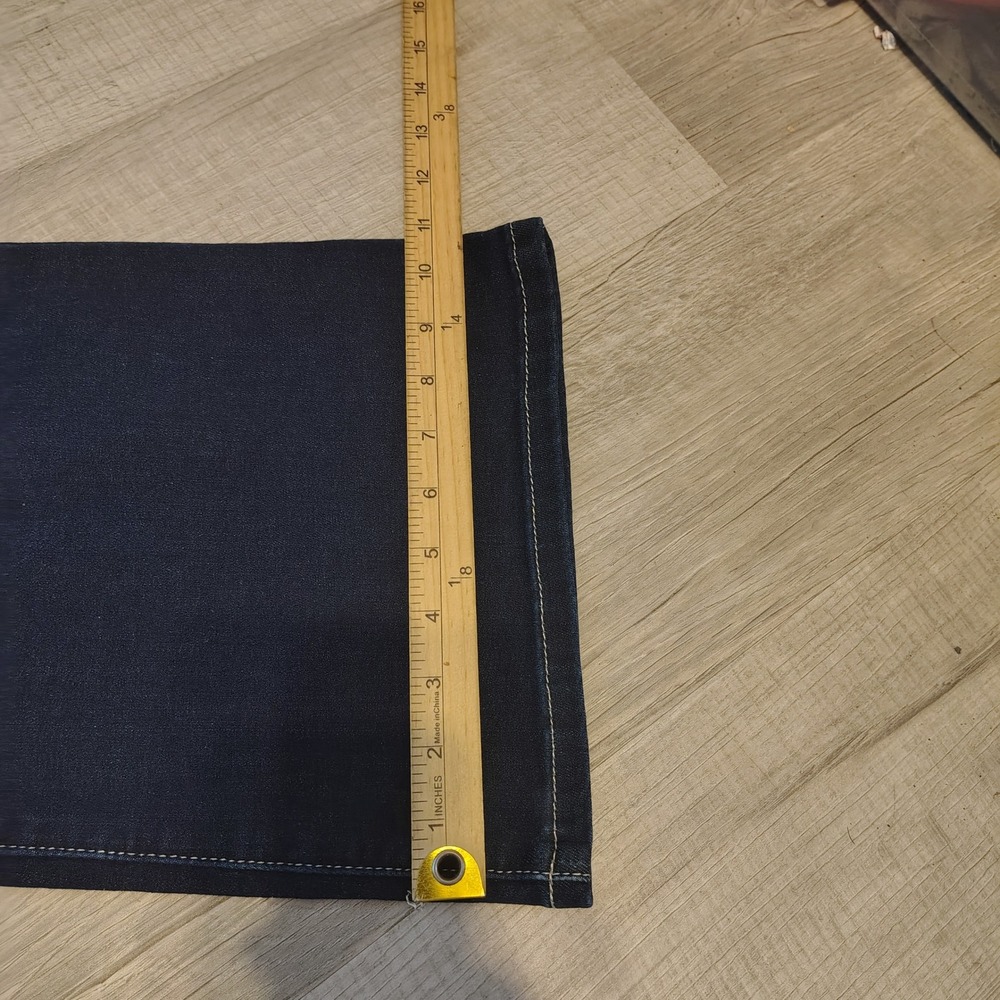 Ariat UltraStretch Flare Jeans Perfect Rise Dark Wash Denim 31R NWT - Picture 7 of 7